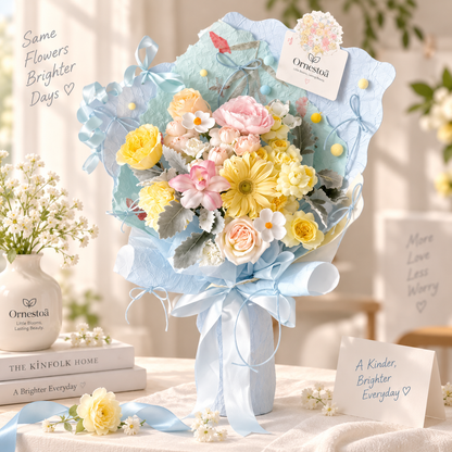 Ornestoa® Pastel Artificial Flower Bouquet